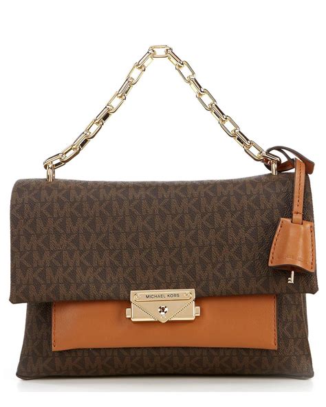 michael kors dark brown bag